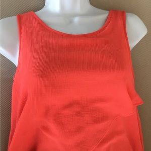 Coral tank top